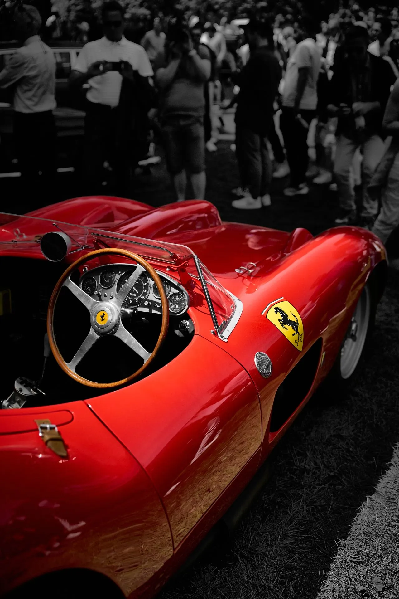 Classic Ferrari — automotive photography by Matteo Comba